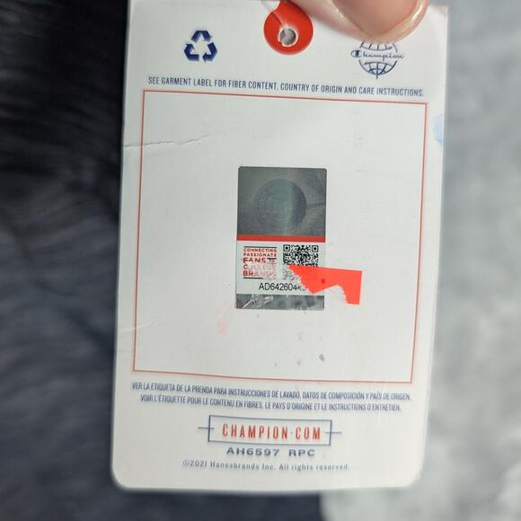 Arkansas Razorbacks Polo Shirt Mens Medium Gray Champion NCAA Golf Performance - Picture 7 of 10